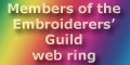 Members of the Embroiderers' Guild web ring