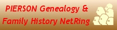 PIERSON Genealogy & Family History NetRing